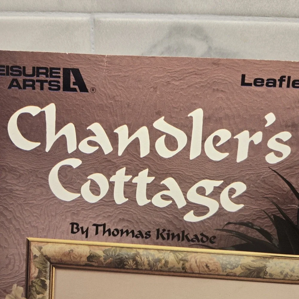 Leisure Arts Chandler's Cottage Cross‎ Stitch Pattern Leaflet